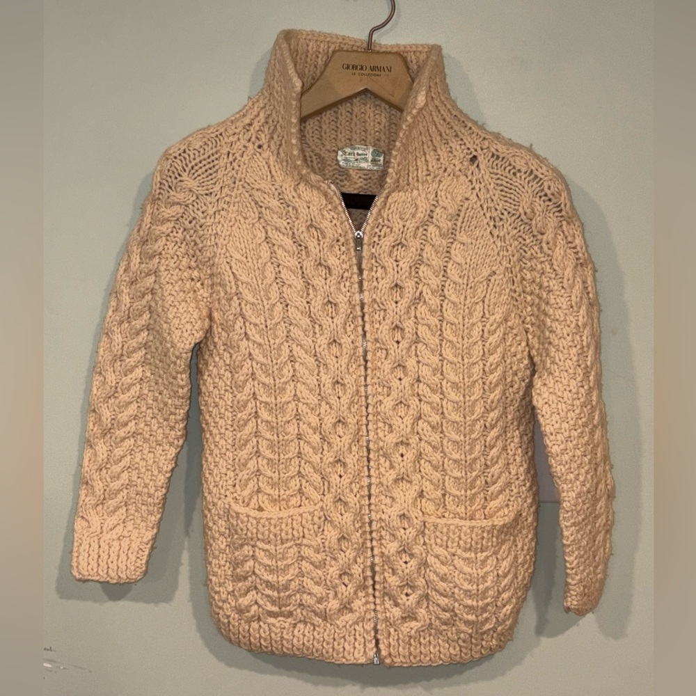 Tara Fashions Fisherman Cable Knit Sweater